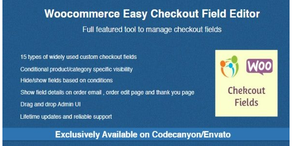 Woocommerce Easy Checkout Field Editor (By SysBasics)